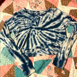 tie dye stretchy long sleeve